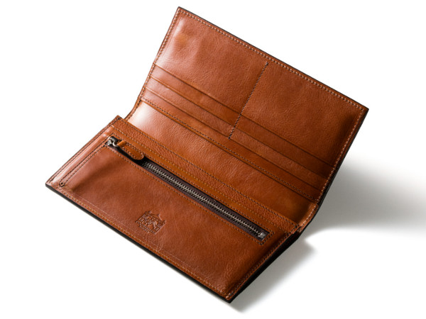ロッソピエトラ薄型長財布